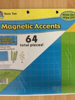 Base Ten Magnetic Accents 64pc