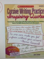 Cursive Writing Practice Quotes