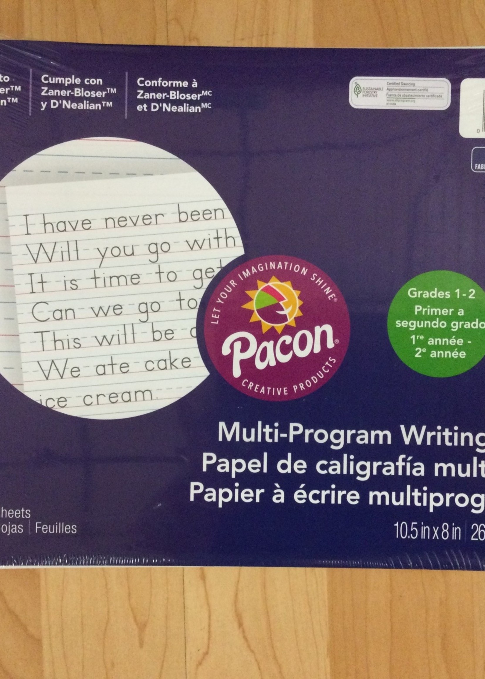 Multi-Program Writing Paper Gr1-2 500 Sheets