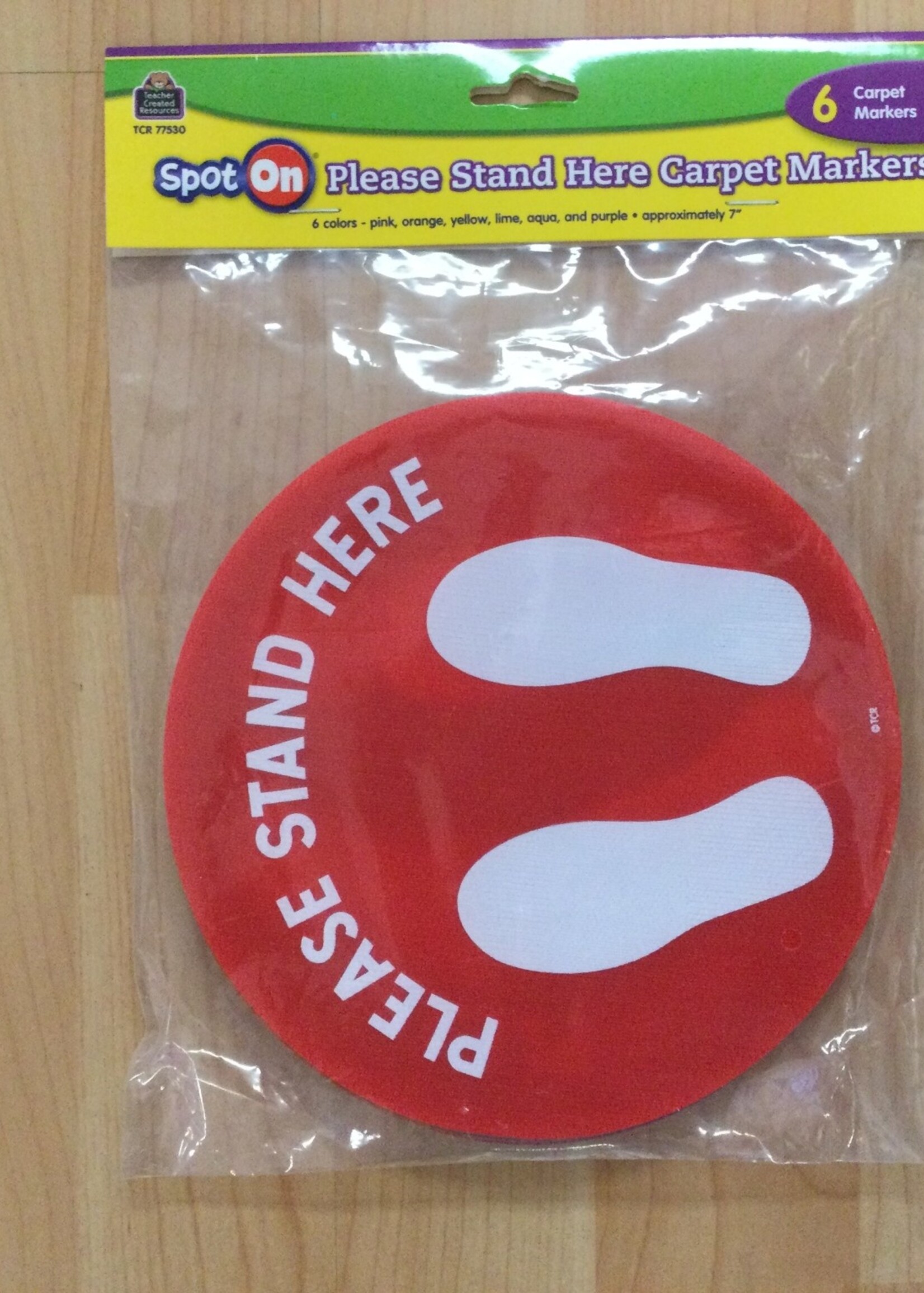 7ÃƒÂ¢Ã¢â€šÂ¬Ã‚Â Please Stand Here Carpet Marker