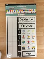 Linear Calendar Bulletin Board