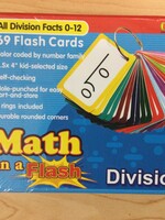Math in a Flash Division Cards 169pc