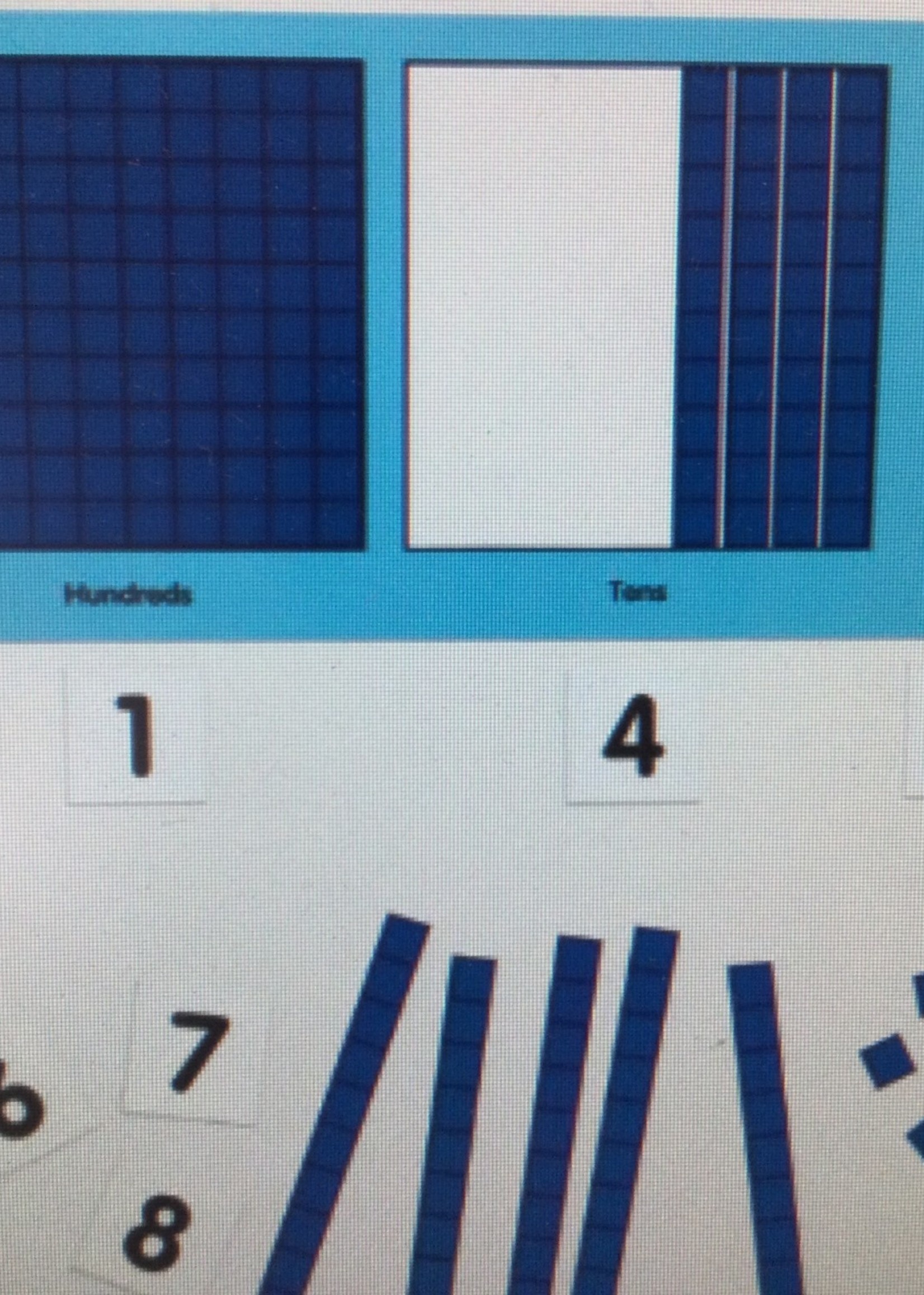 Magnetic Base Ten Place Value Set