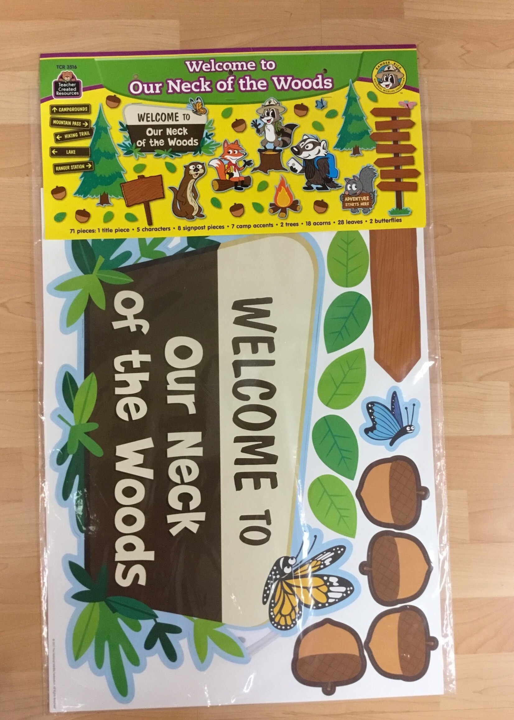 Ranger Rick Welcome Bulletin Board Set