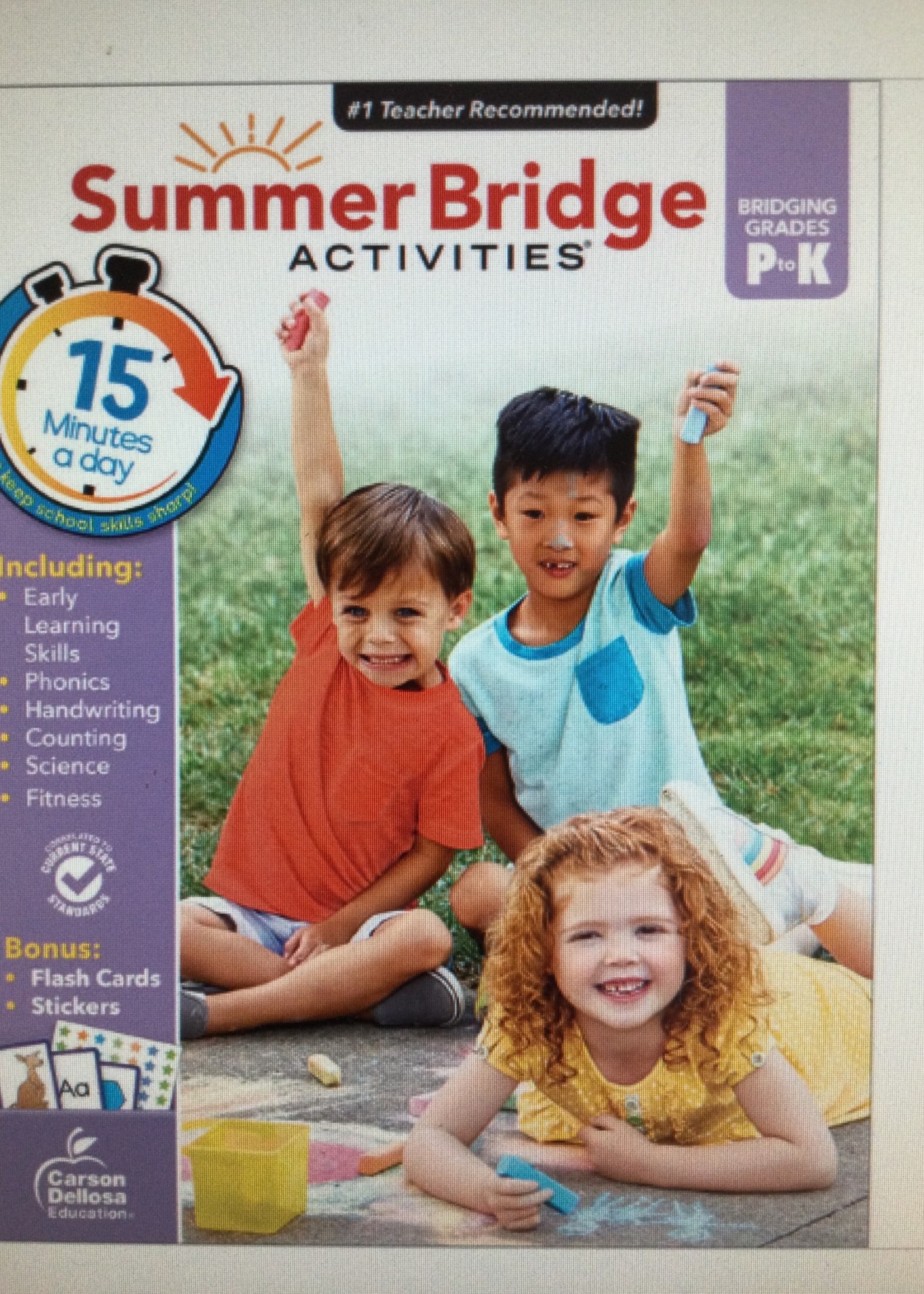 Summer Bridge Pre K to K