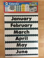 Aqua Oasis Calendar Bulletin Board 108pc