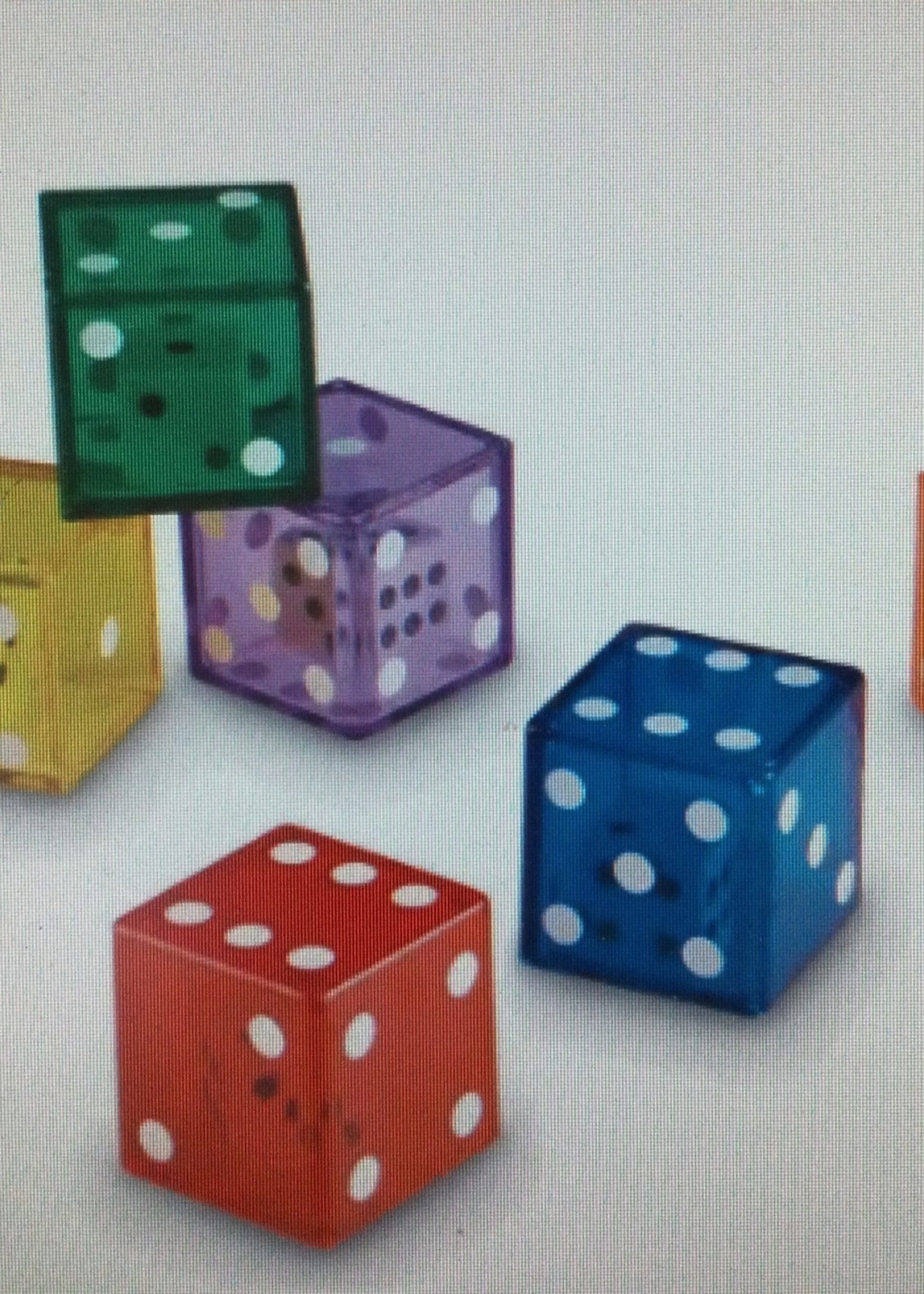 Jumbo Dice in Dice 12pc
