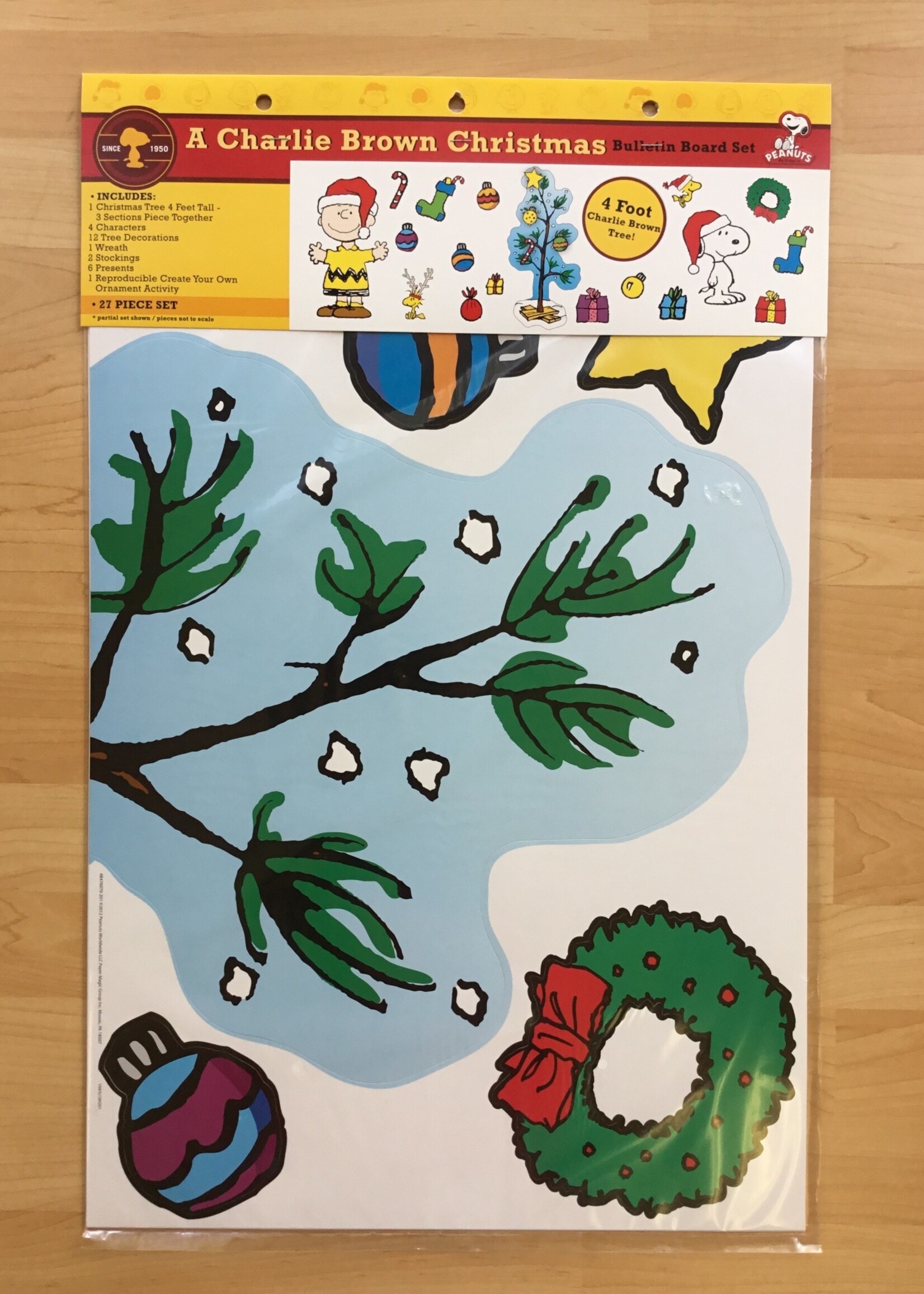 A Charlie Brown Christmas Bulletin Board