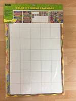 Color My World Calendar Bulletin Board