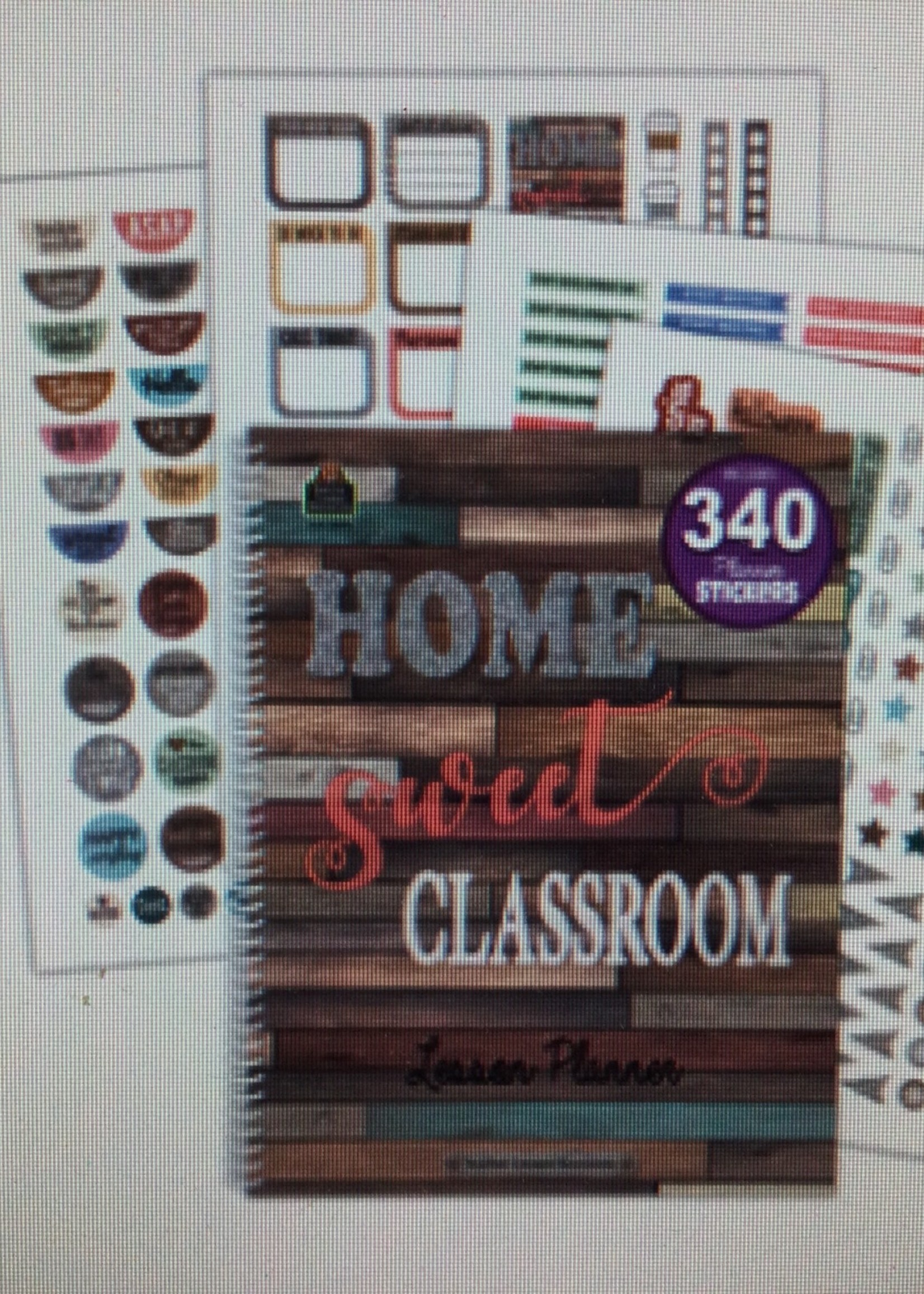 Home Sweet Classroom Lesson Planner