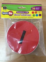 4ÃƒÂ¢Ã¢â€šÂ¬Ã‚Â Numbers 1-36 Floor Markers