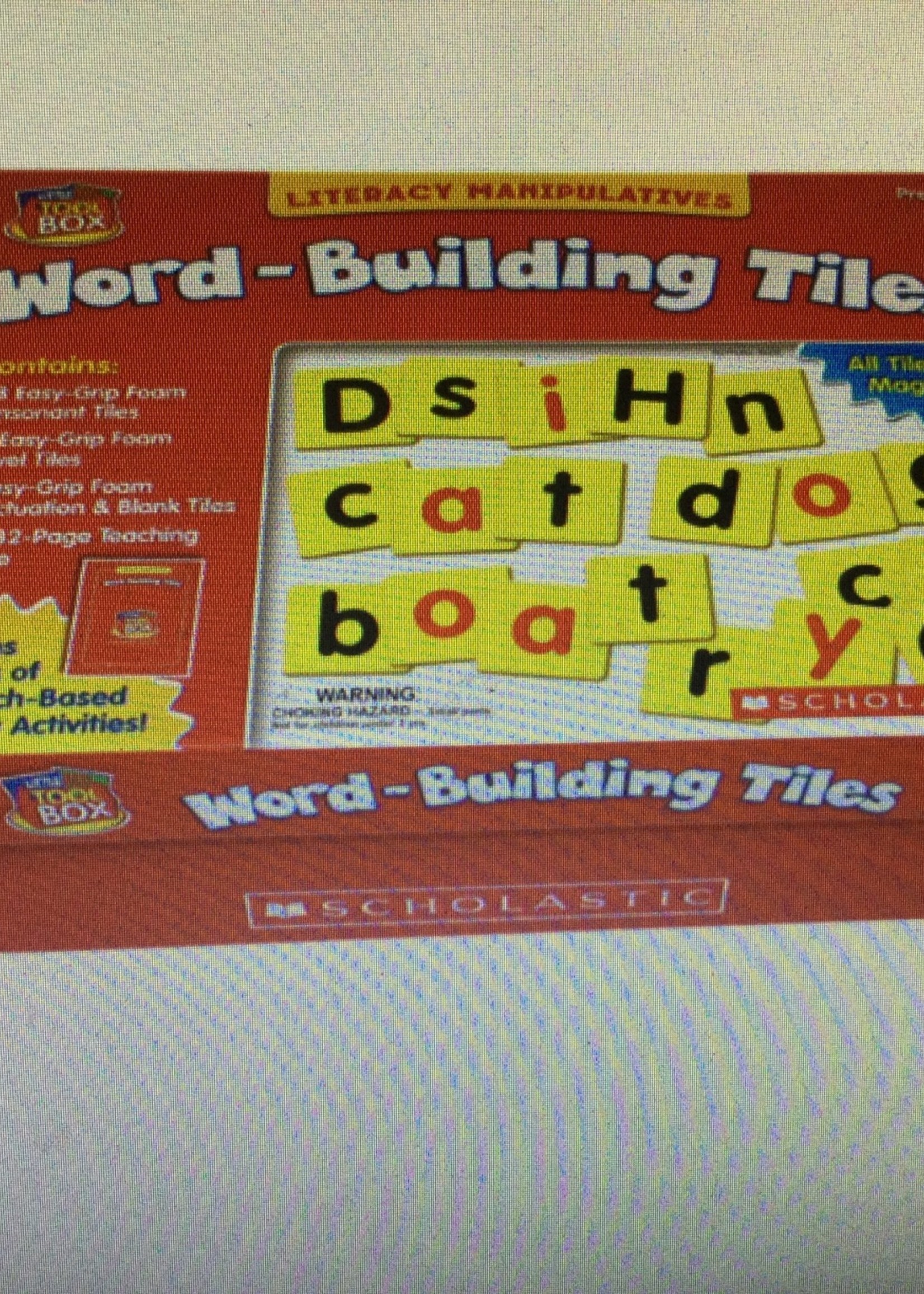 Word Building Tiles Magnetic