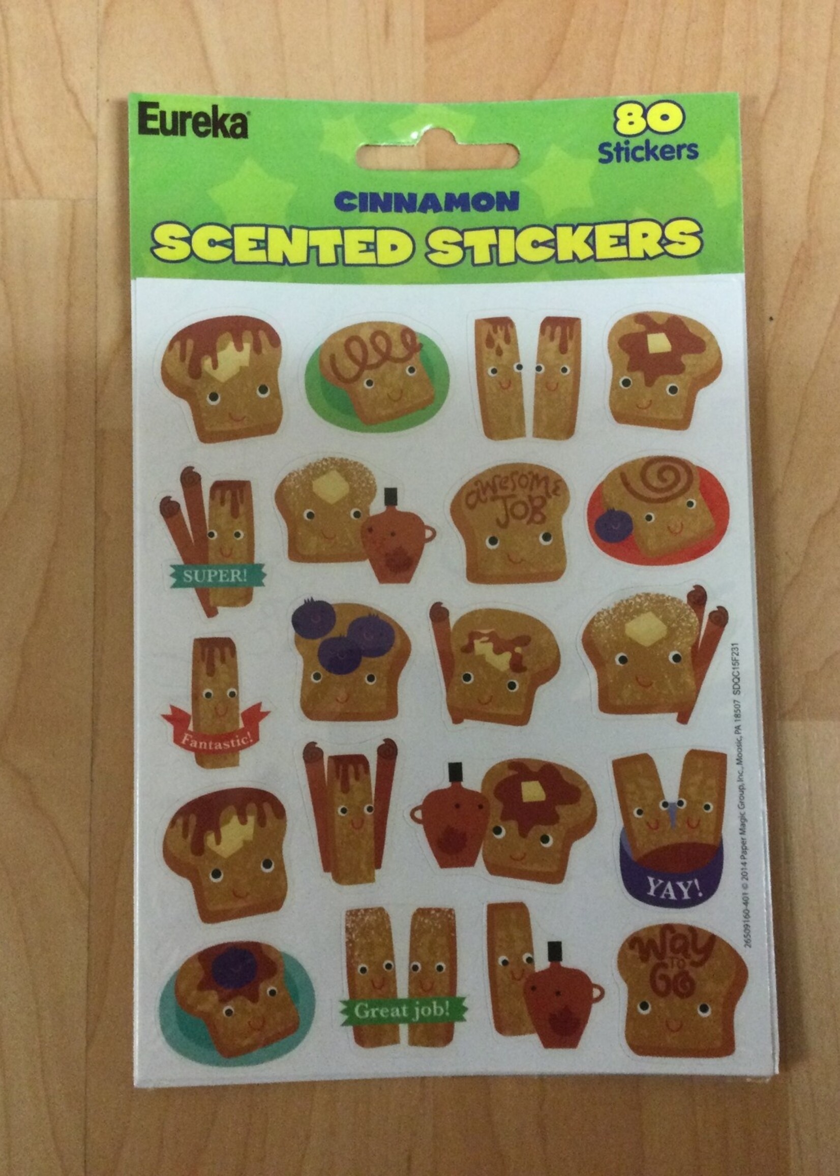 Cinnamon Scented Stickers