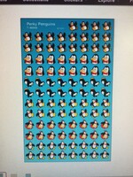 Perky Penguin Mini Stickers 8 sheets