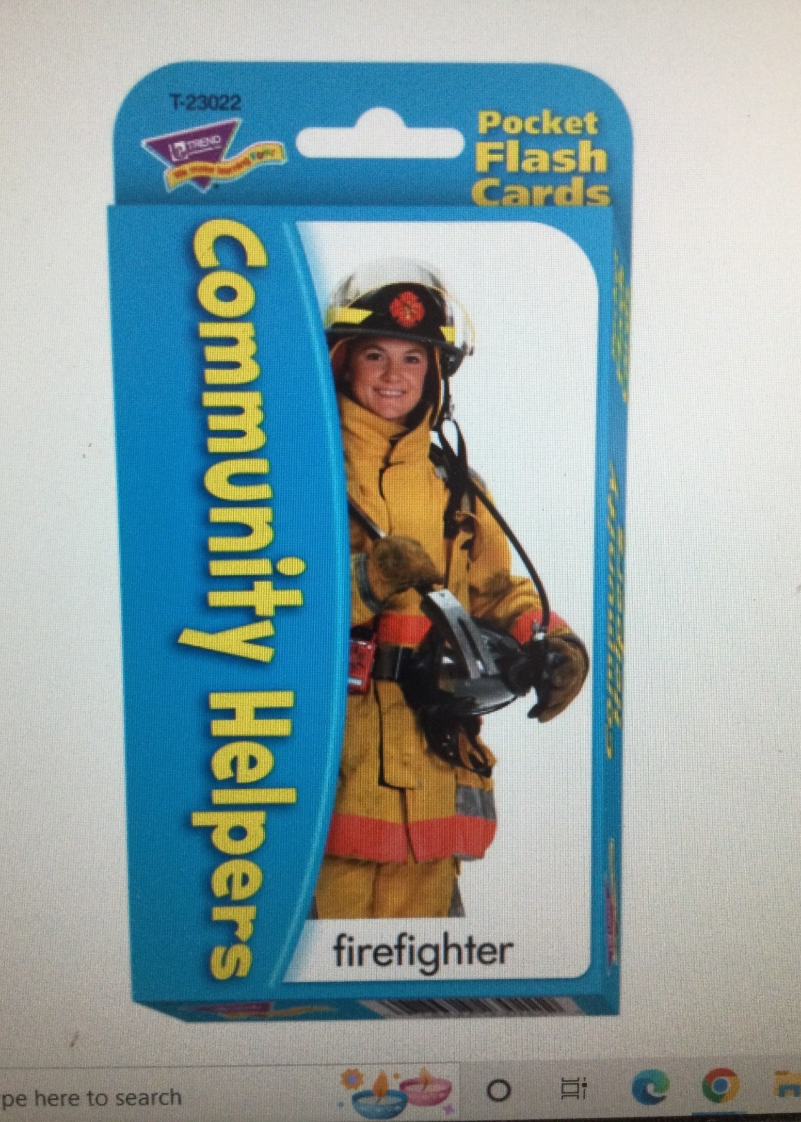 Community Helpers Flash Cards (56)