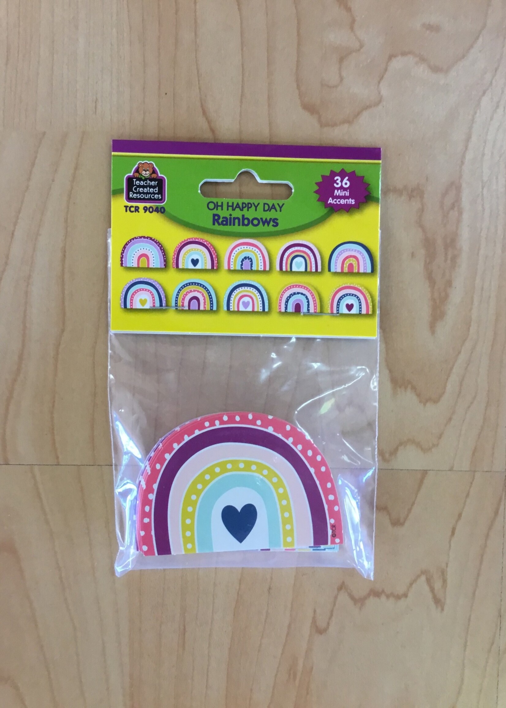 Oh Happy Day Mini Rainbow Cutout