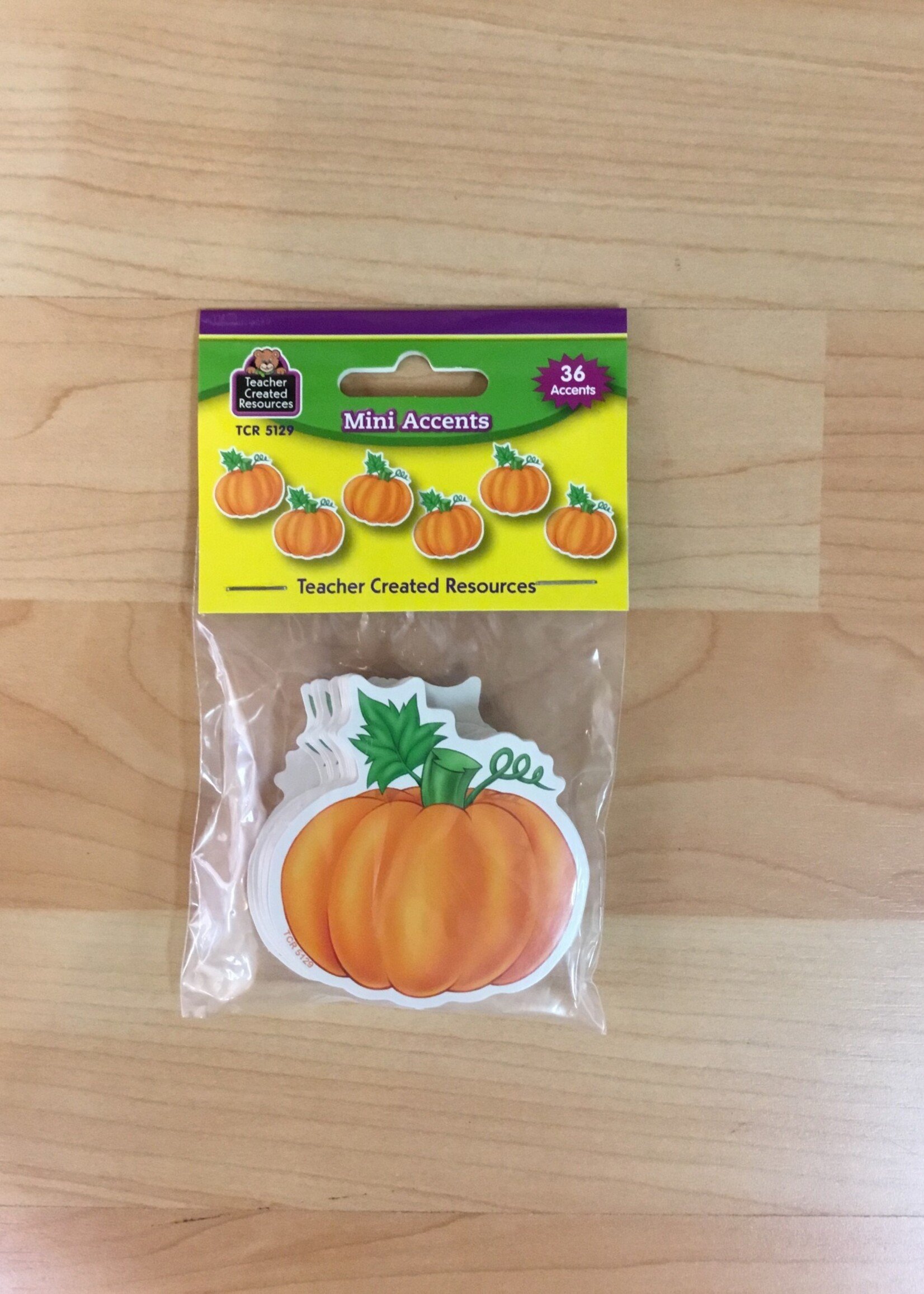 Pumpkin Mini Cutouts 36pc
