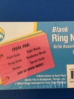 Brite Ring 3"x5" Blank Cards 75 cards