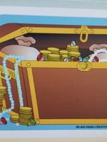 Treasure Chest Mini Notepad 35 sheets