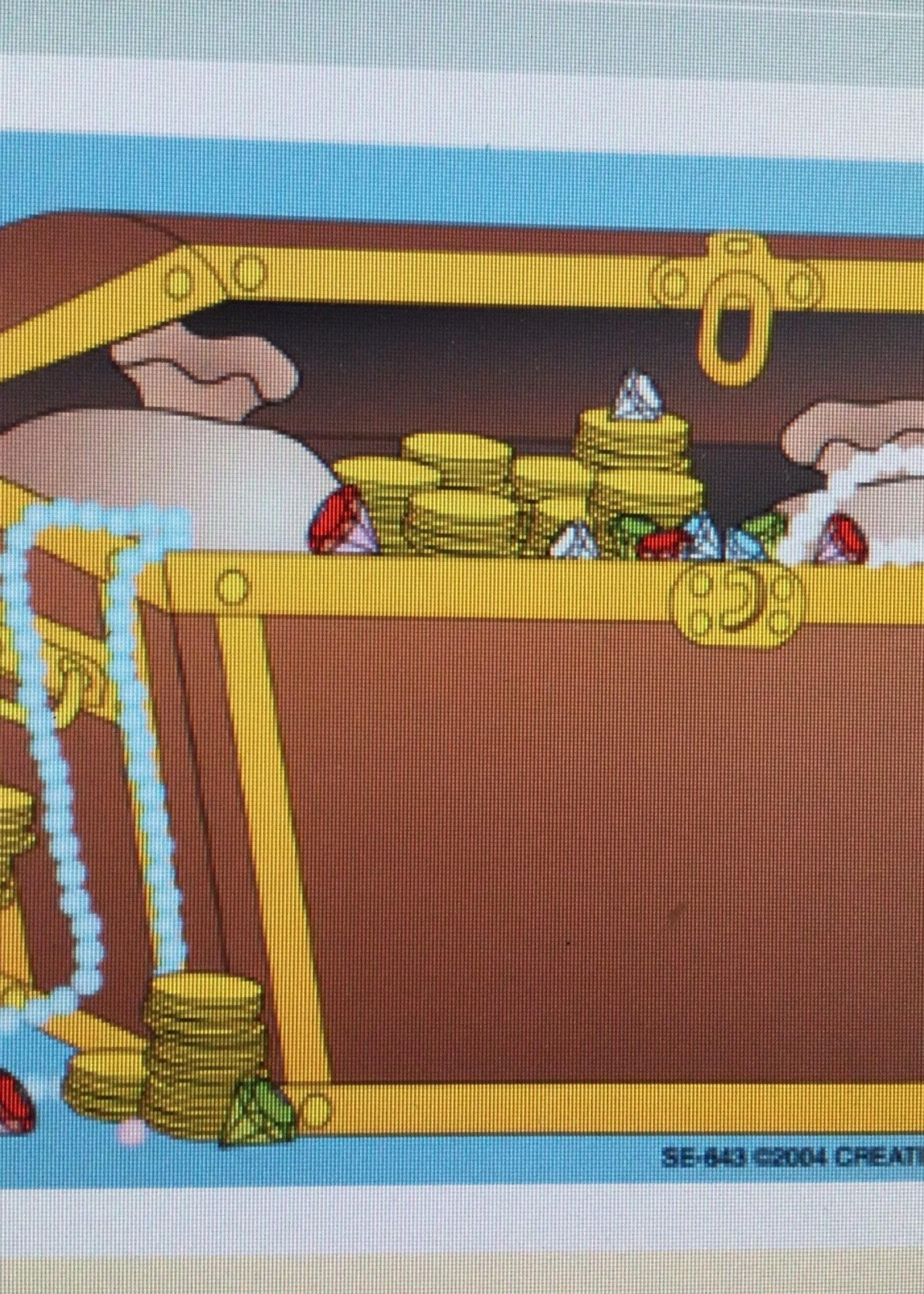 Treasure Chest Mini Notepad 35 sheets