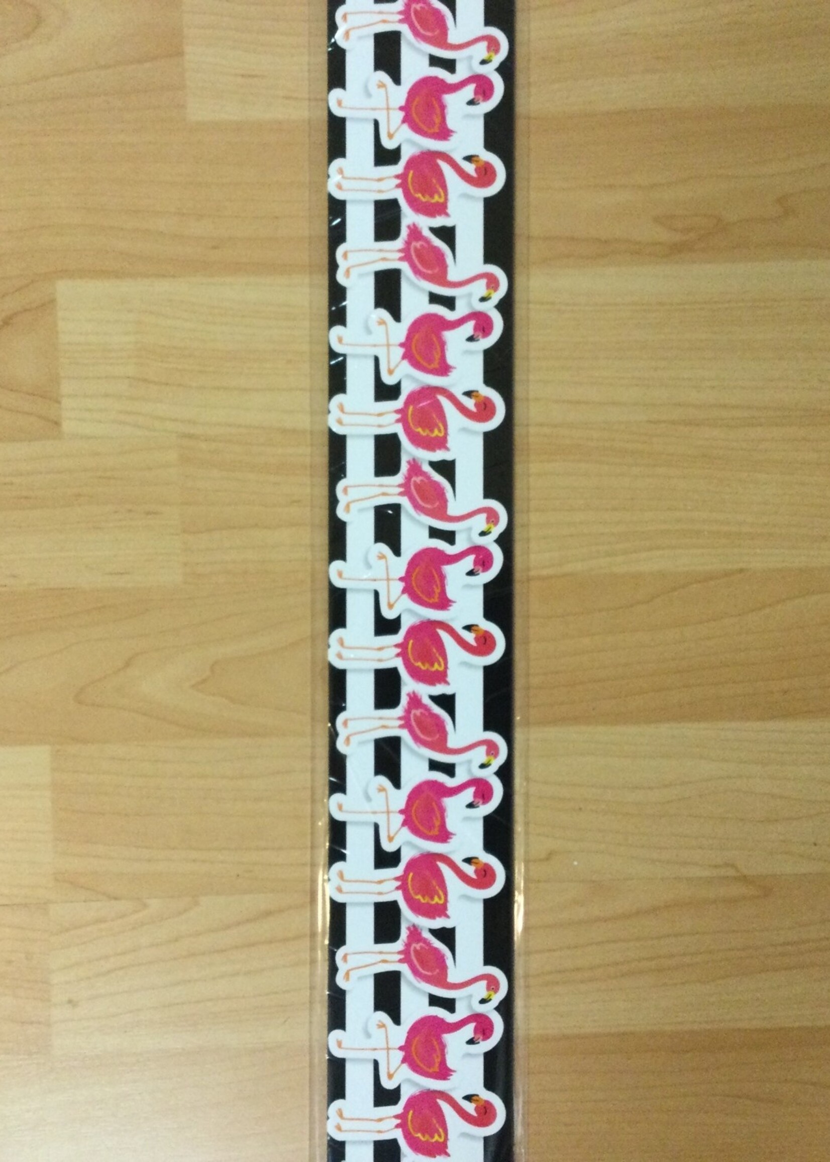 Schoolgirl Style Simply Stylish Flamingos Straight Border