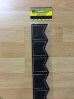 Modern Farmhouse Black Pennants Border