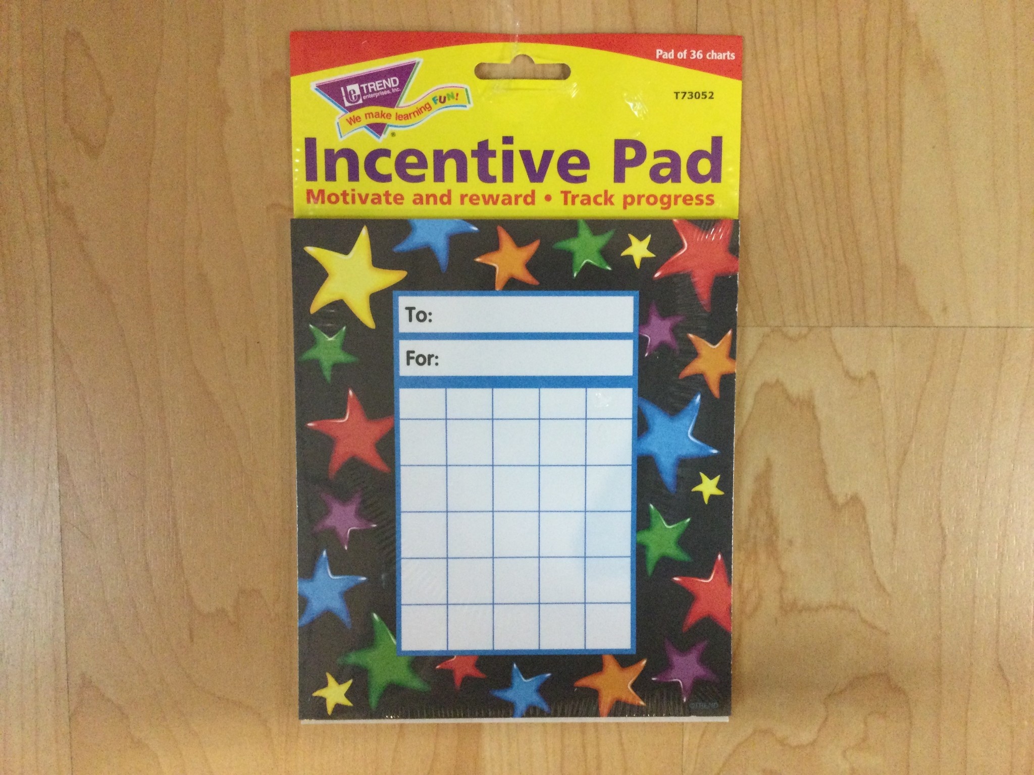 Gel Stars Mini Incentive Charts 36pk - School Spot