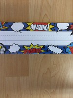 Superhero Nameplates 36pk