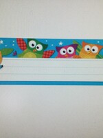 Owl-Stars! Nameplates 36pk