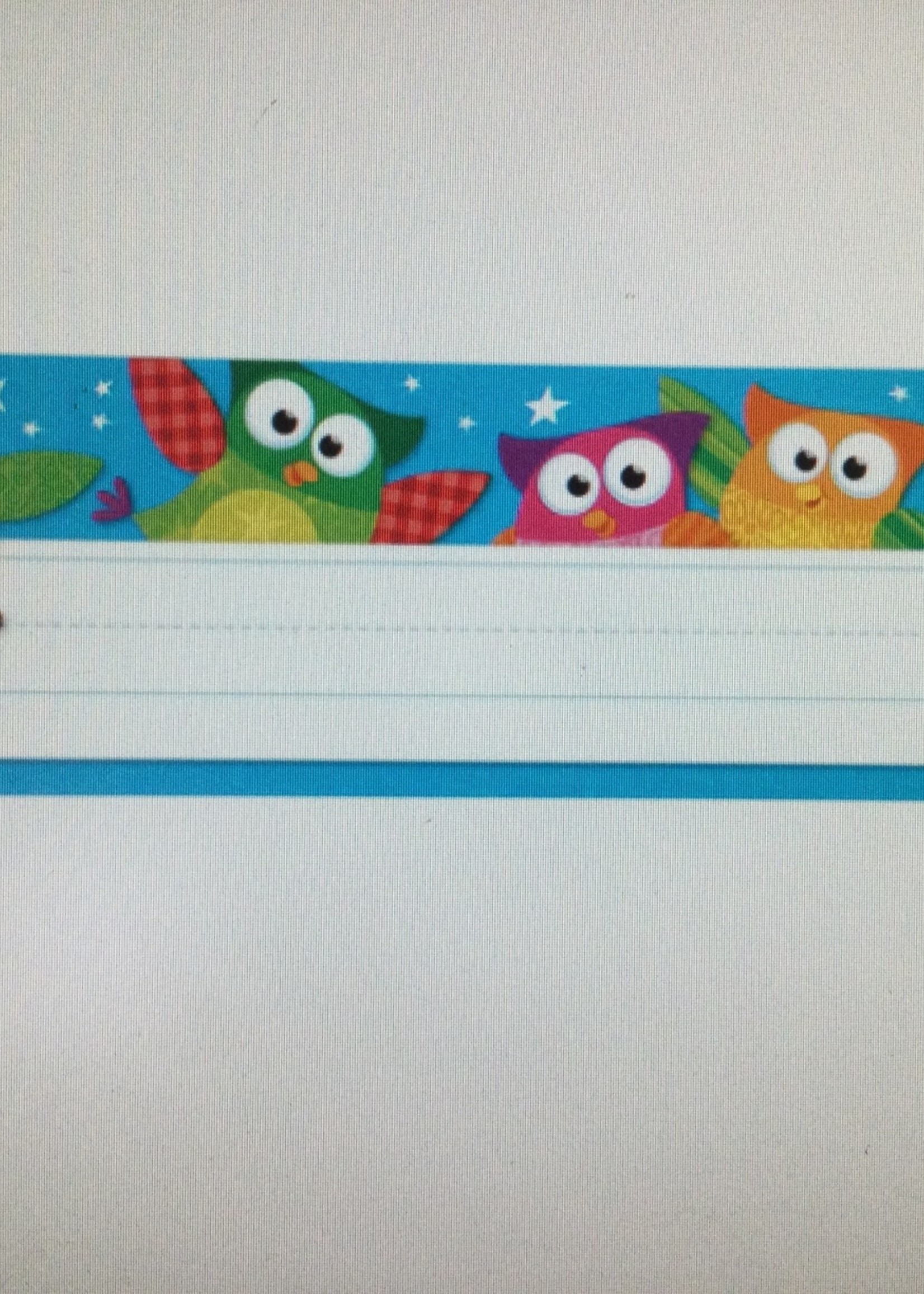 Owl-Stars! Nameplates 36pk