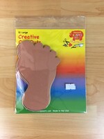 Multicultural Feet Cutouts 31pc