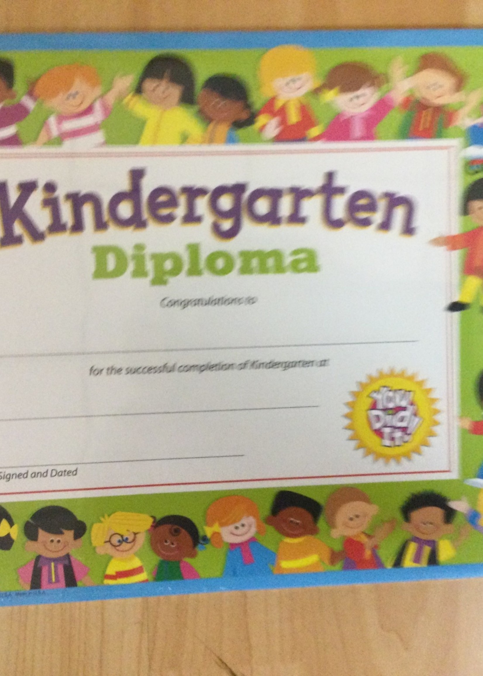 Kindergarten Diploma 30pk