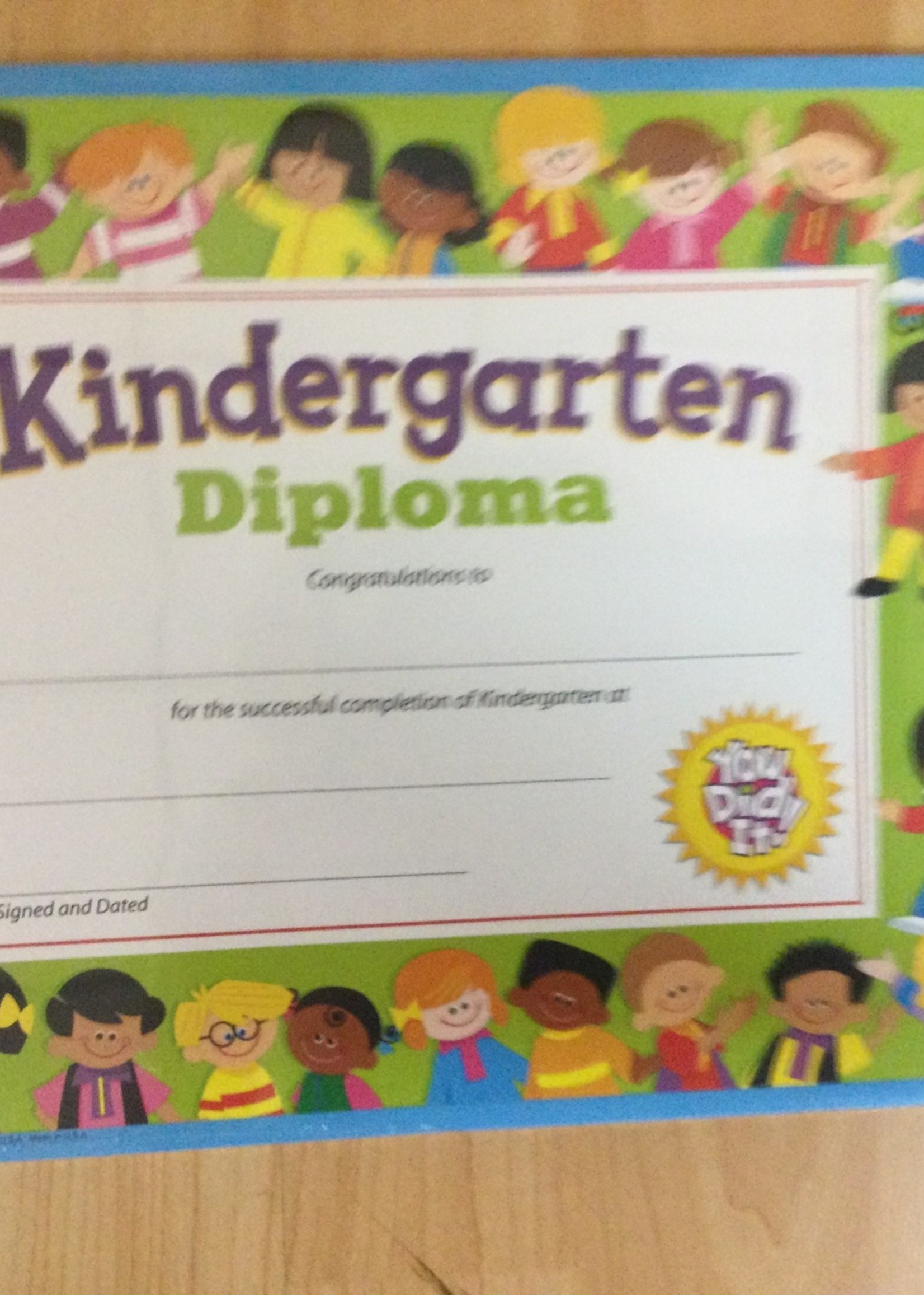 Kindergarten Diploma