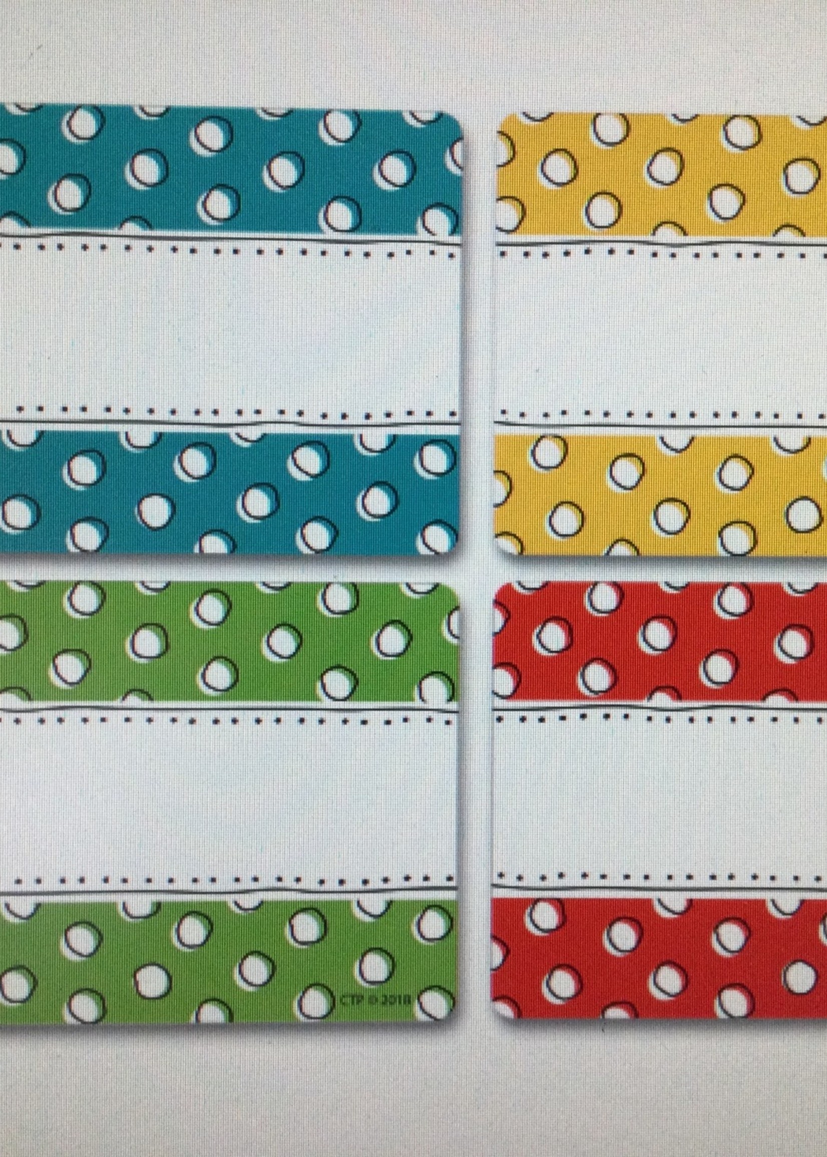 So Much Pun Doodle Dots Labels 36pk