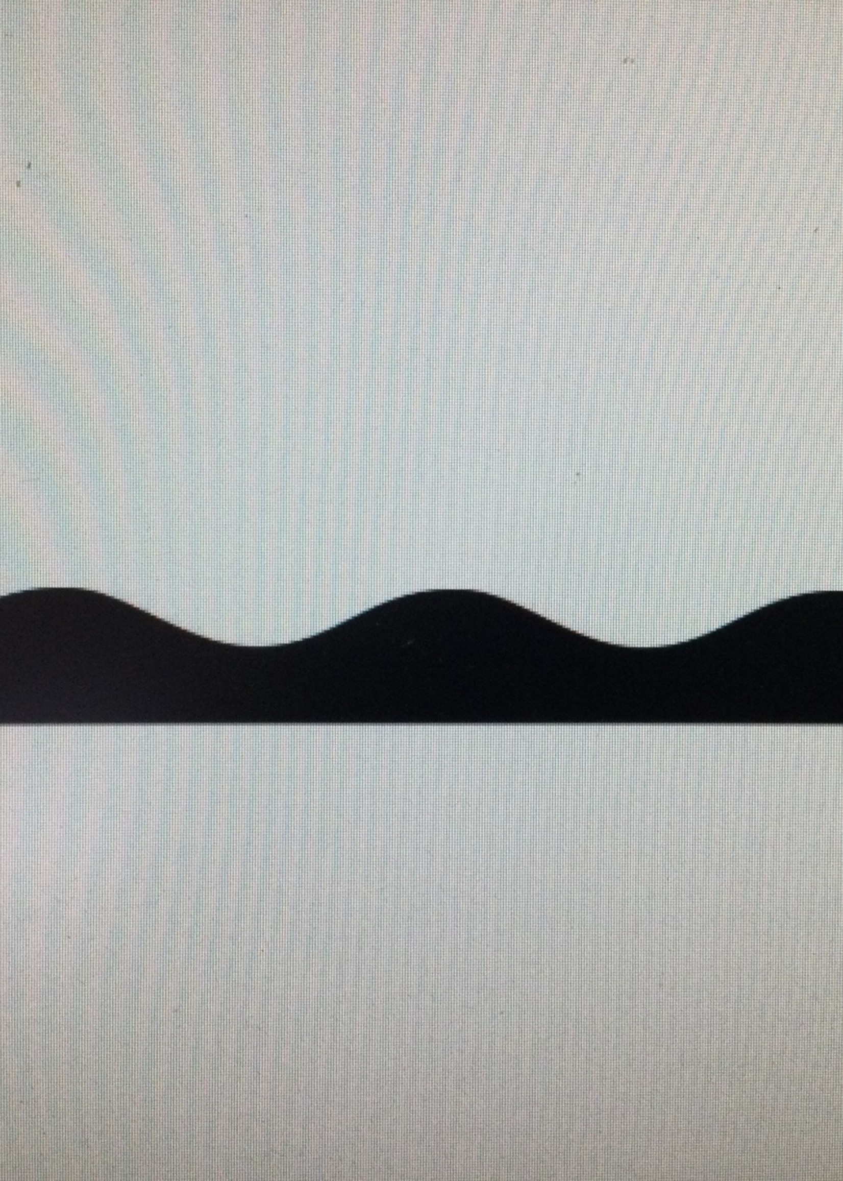 Black Scalloped Magnetic Border 12 12"pc