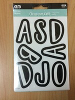 Classroom Cafe Uppercase Stickers 84pc