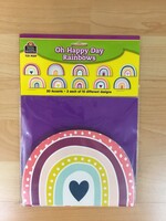 Oh Happy Day Rainbow Cutouts