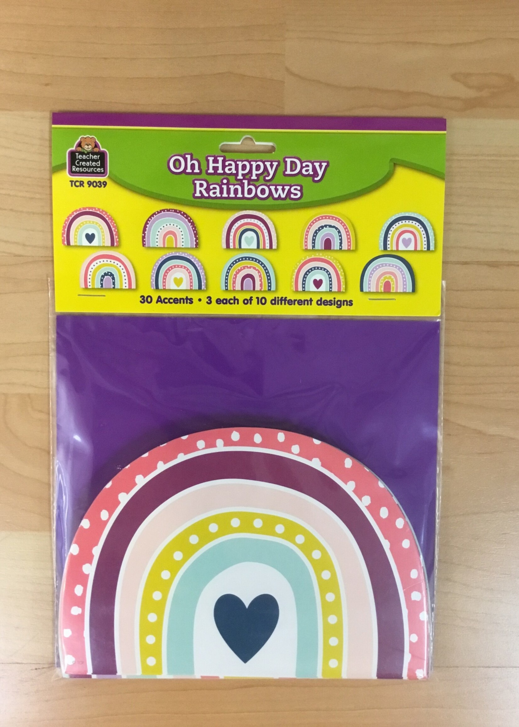 Oh Happy Day Rainbow Cutouts 30pc