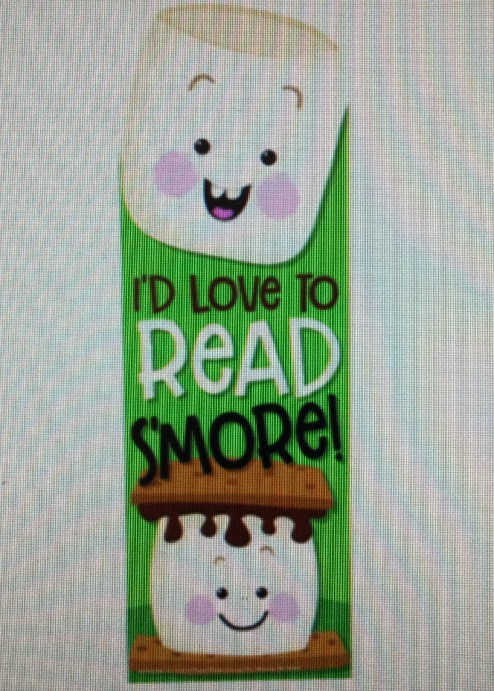 Marshmallow Scented Bookmarks