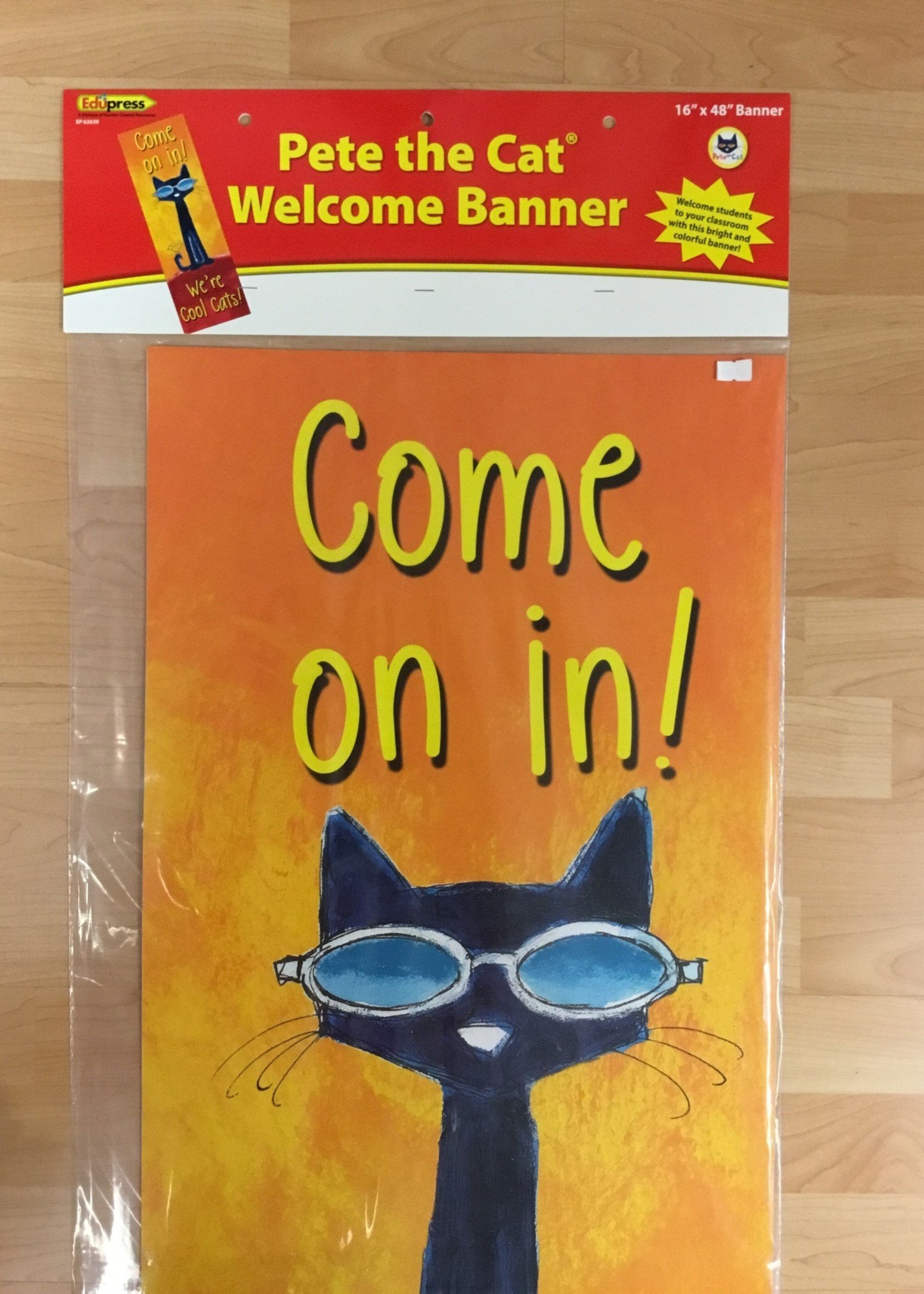 Pete the Cat Welcome Banner