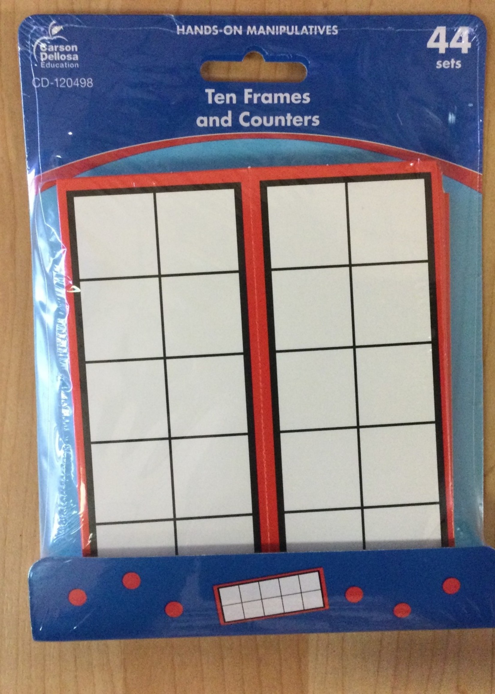 Ten Frames & Counters 44 sets