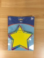 Star Smiley Face Cutouts 36pc