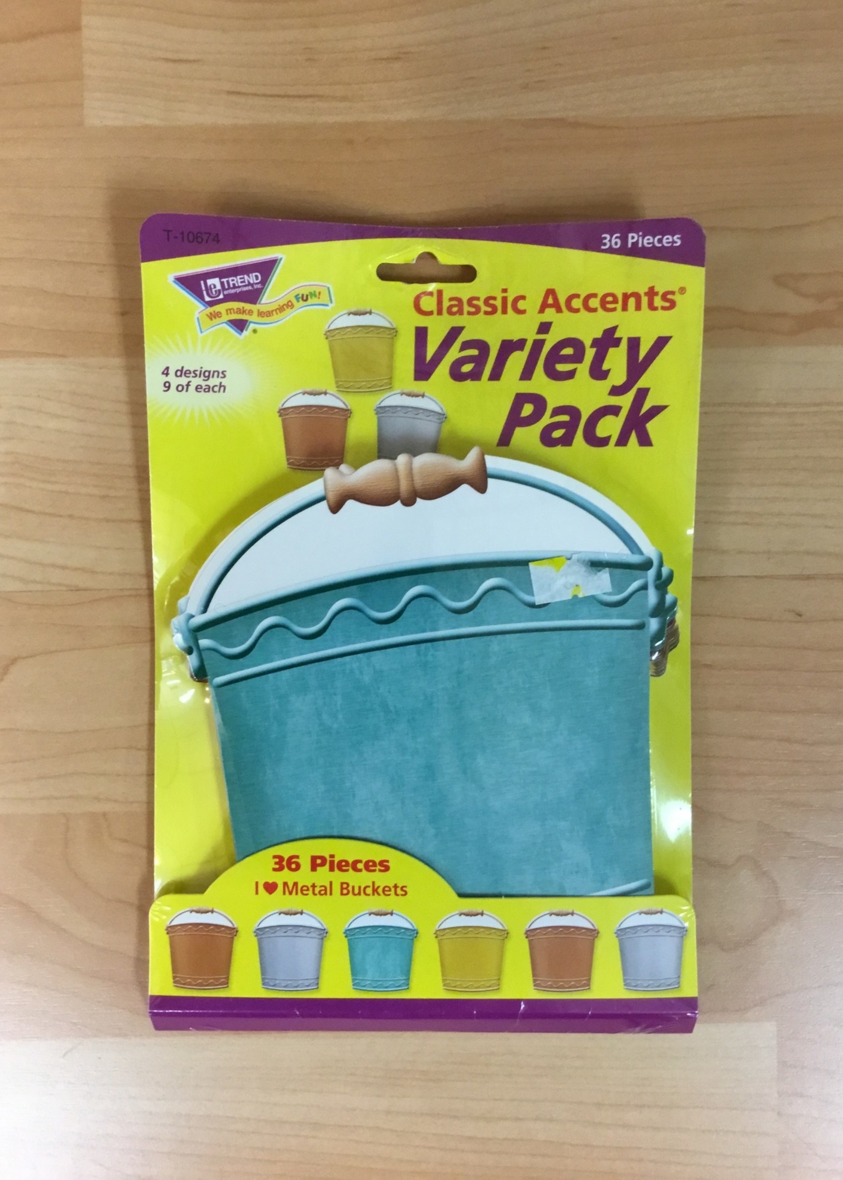 I Heart Metal Buckets Cutouts 36pc