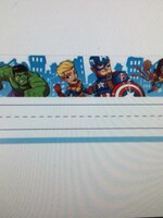 Marvel Self-Adhesive Nameplates 36pc