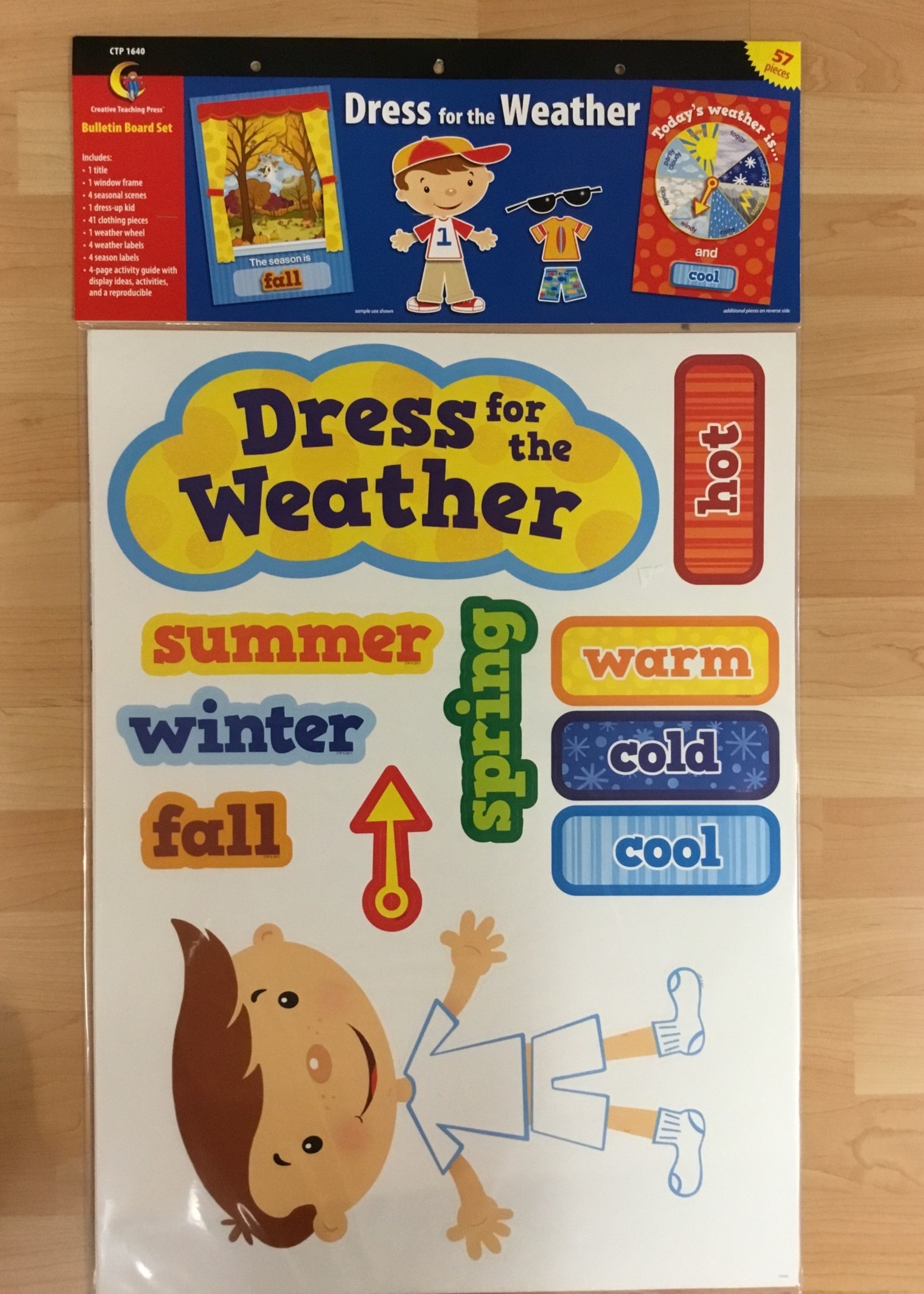 Dress for the Weather Bulletin Board