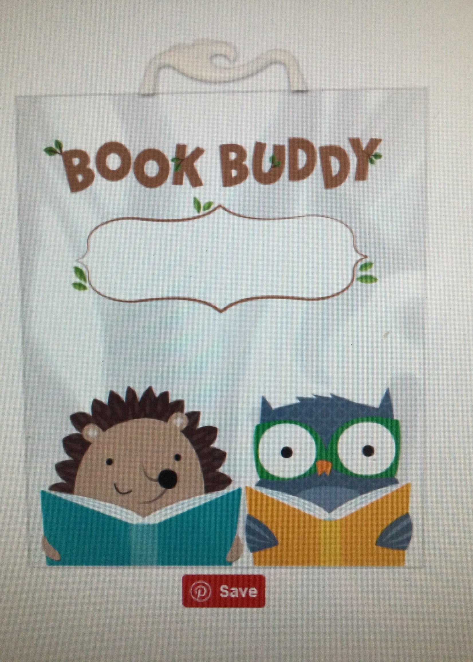Woodland Friends Book Buddy Bag 6 pk