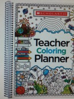 Teacher Coloring Planner