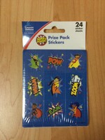Super Power Prize Pack Stickers 24 sheets