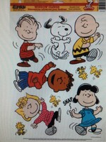 Peanuts Character Vinyl Window Clings 10pc