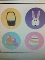 Easter Mini Stickers 864 pk